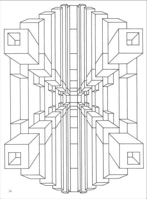 Drawing and coloring mind bending shapes has been a passion of mine for a long time. Optical Illusion Coloring Pages Printable - Enjoy Coloring ...