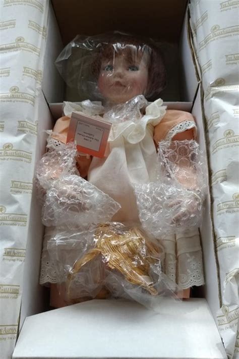 Reduced Price Ashton Drake Peaches And Cream Porcelain Doll In Box Classifieds For Jobs