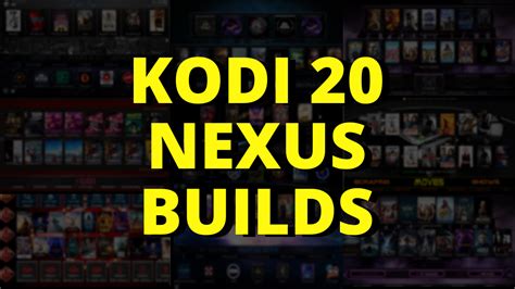 Best Kodi 20 2 Nexus Addons For December 2023 Works On Firestick Android By Everything Kodi