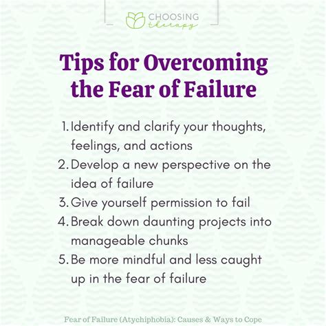 Fear Of Failure Causes And 10 Ways To Cope With Atychiphobia