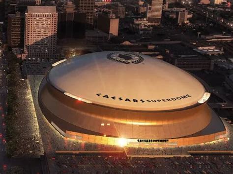 New Orleans Stadium Rebranded As Caesars Superdome Local Sports News
