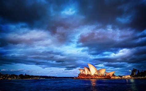 1366x768px Free Download Hd Wallpaper Man Made Sydney Opera House