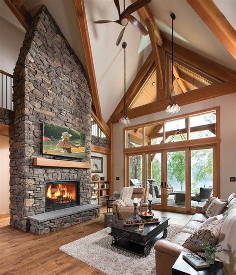 Looking for some of the most exciting approaches in the web? Timber Filled Vaulted Ceilings - Rustic - Living Room ...