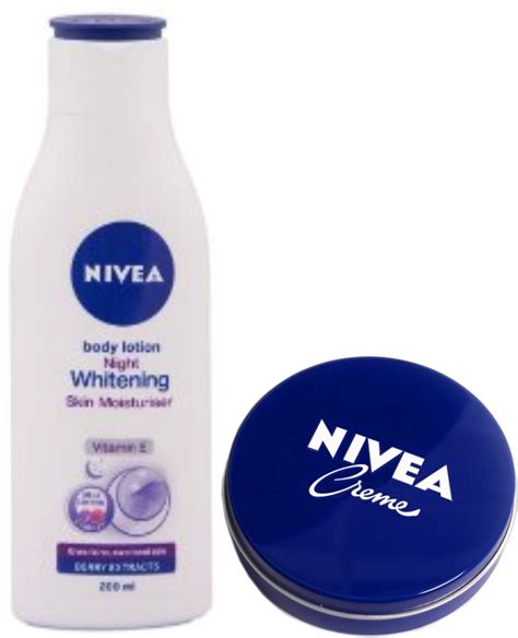 Buy Nivea Body Whitening Nightmilk Creme 200ml Nivea Creme 20ml Online