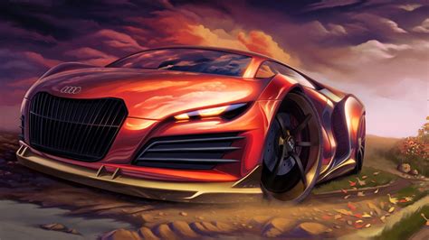 Audi Artwork Wallpaperhd Cars Wallpapers4k Wallpapersimages