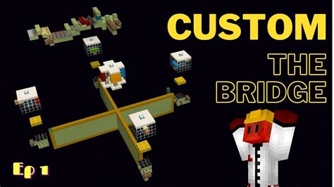 Making Custom The Bridge Minigame Redstone And Command Blocks Ep
