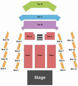 The Anthem Seating Chart Washington Dc