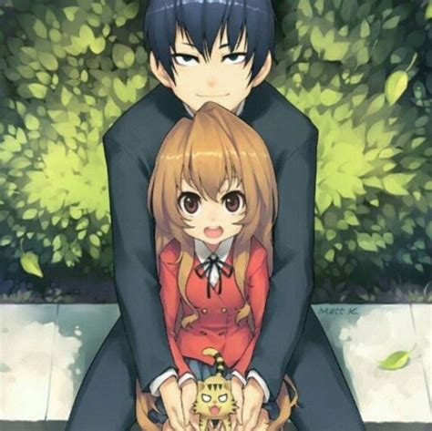 Image About Couple In Toradora By ₪ On We Heart It Toradora Anime