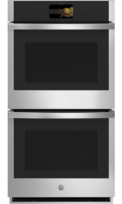 Ge Profile 27 Inch Smart Double Wall Oven 86 Cu Ft Stainless Steel