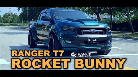 Ford Ranger Rocket Bunny By Sham Bodykit Youtube