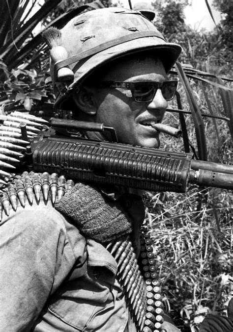 Us Soldier Of The 25th Infantry Division At Patrol Base Diamond Near