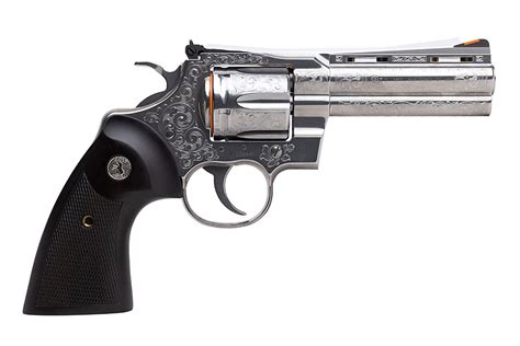 Colt Python 357 Magnum Double Action Revolver With 425 Inch Barrel