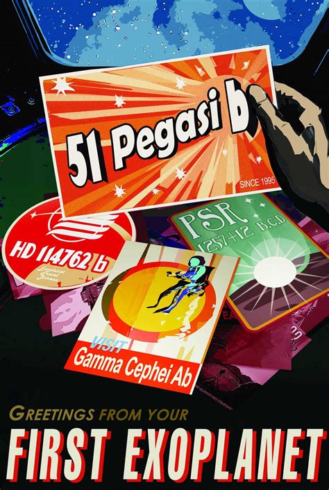 51 Pegasi B Jpl Travel Poster