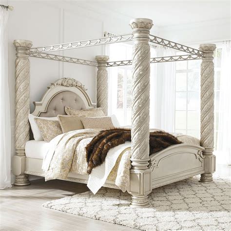 However, we wanted this bed to be easy to break down and. Cassimore Canopy Bedroom Set Signature Design, 3 Reviews ...