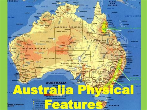 Australia Map Physical Features Map Of Spain Andalucia