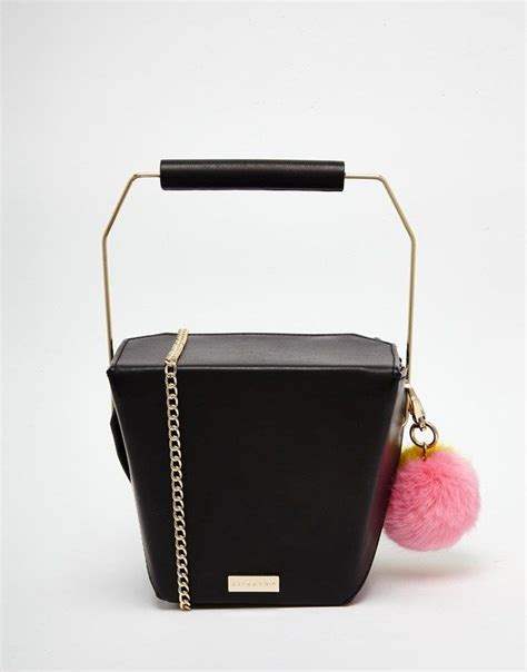 Skinny Dip Black Take Out Bag £3200 Novelty Bags Bags Wearing All