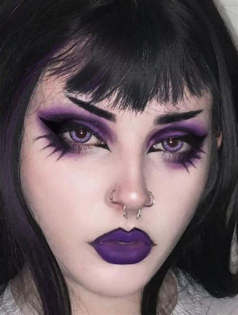 Pin By Angie Vee On Makeup Goth Eye Makeup Punk Makeup Emo Makeup
