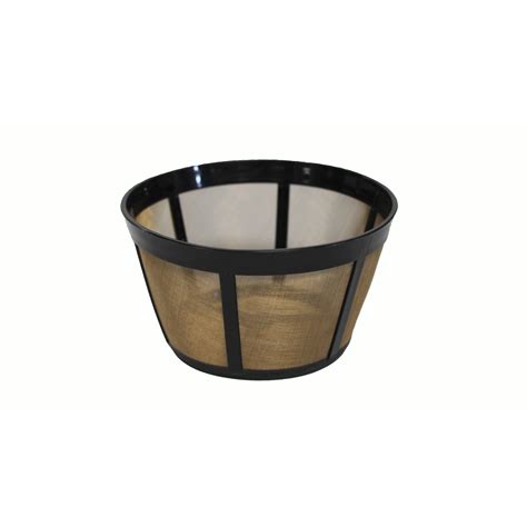Has been added to your cart. Bunn Washable & Reusable Gold-Tone Basket Coffee Filter