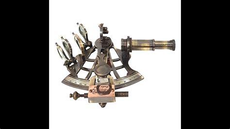 vintage brass nautical sextant j scott london antique sextants with box educational calibrated