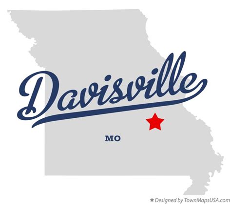 Map Of Davisville Mo Missouri