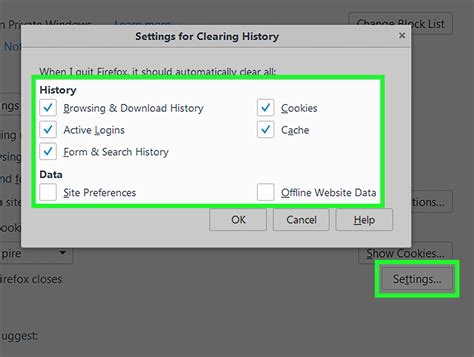 How to Automatically Delete Firefox History on Exit: 4 Steps
