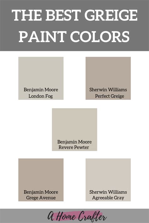 The Perfect Greige Paint Color Paint Color Ideas