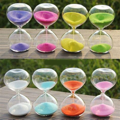 5103060 Minutes Glass Sand Egg Timer Clock Hourglass Home Decor