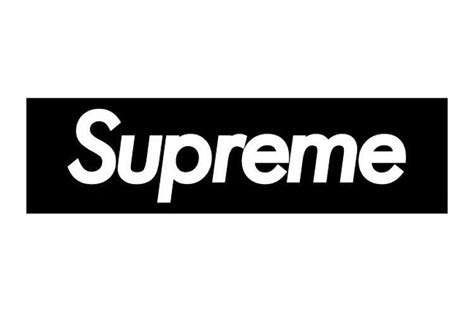Supreme Logo Black