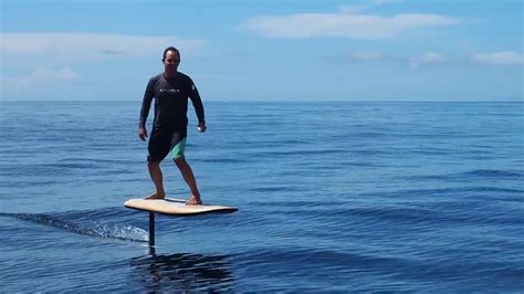 Fliteboard Efoil Electric Flying Surfboard Foils Ibiza Youtube