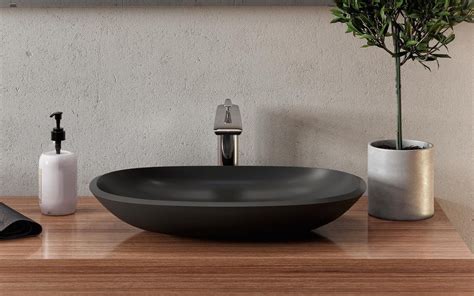 ᐈ Aquatica Coletta A Blck Stone Bathroom Vessel Sink Buy Online Best