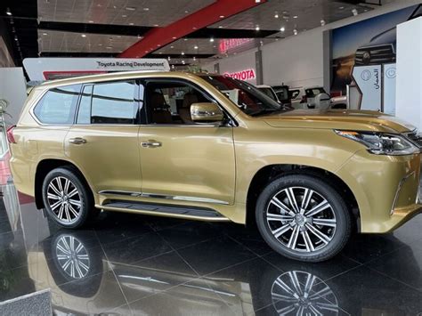 Lexus Lx 570 Gold Edition Launched In Uae Autodriftae