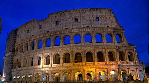 1280x720 Wallpaper Italy Colosseum At Night Rome History