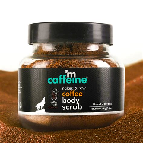 Mcaffeine Naked And Raw Coffee Body Scrub100gm Mcaffeine Order