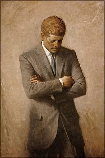 John F Kennedy Official White House Portrait 24x36 Poster Amazon