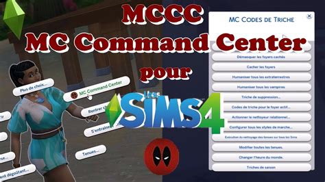 When utilizing the mccc, it's necessary to update the module with latest version to enjoy the features it adds to the existing module. SIMS 4 MC COMMAND CENTER TELECHARGER - Taimivetikar