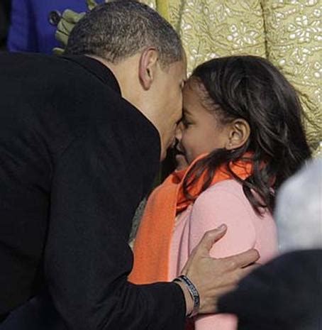 Malia And Sasha Obama Father In Chief Pictures CBS News