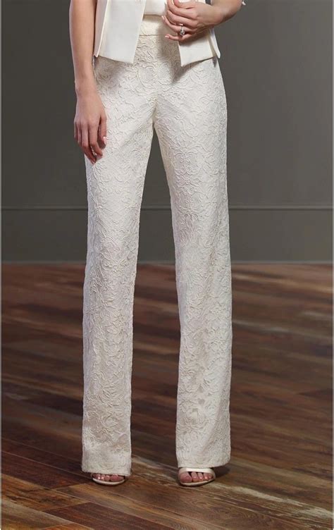 Pin By Cristina Barrera On Bridal Suit Bridal Pants Wedding Pants