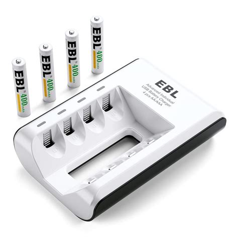 Buy Ebl Ebl Aa Aaa Ni Mh Ni Cd Individual Smart Battery Charger With 4