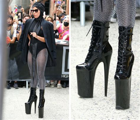 14 Of Lady Gagas Most Iconic Pairs Of Shoes Over The Years