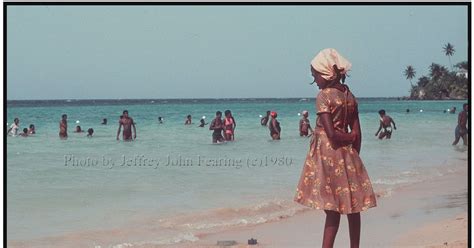 Incorrigible Curmudgeon Girl On Beach Ocho Rios Jamaica 1980