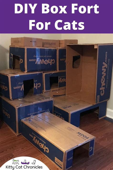Cat Diy Crafts Cats Diy Projects Cat House Diy Cardboard Diy Cat