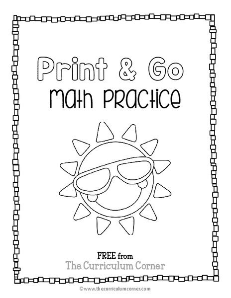 5th Grade Math Summer Review Freebie By Heather Mears Tpt 5th Grade