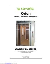 Its core business is the marketing of crude oil and refined oil products. Savaria Orion Manuals | ManualsLib
