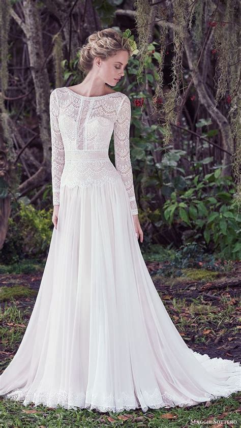 20 Long Sleeve Wedding Dresses Were Obsessed With Chicwedd