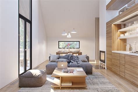 3 Fabulous Studio Apartments Arranged With A Stylish Loft