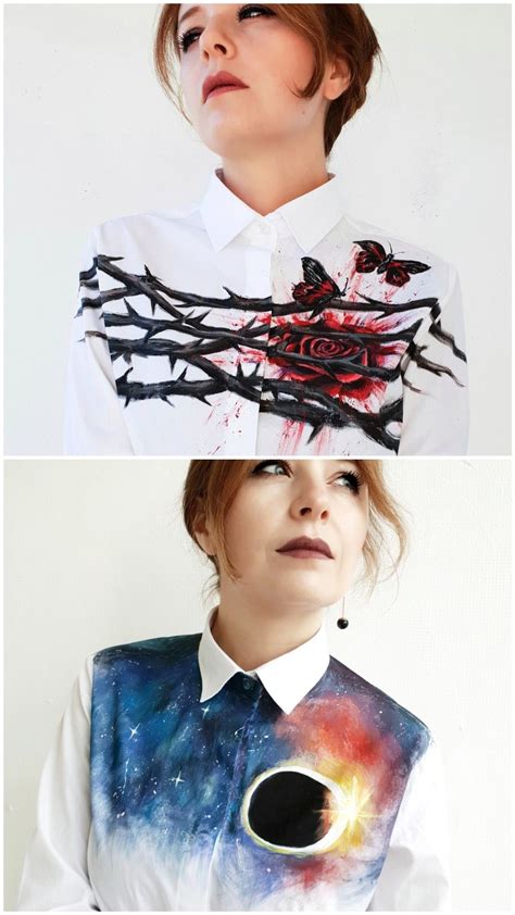 Artist Paints On Shirts And The Result Is Amazing Vintage Outfits