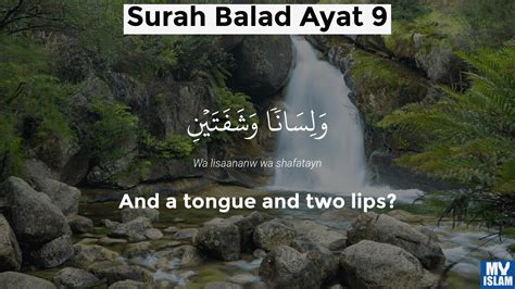 Surah Balad Ayat 9 909 Quran With Tafsir My Islam