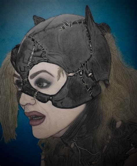Batman Returns Michelle Pfeiffers Catwoman Coloured Batman