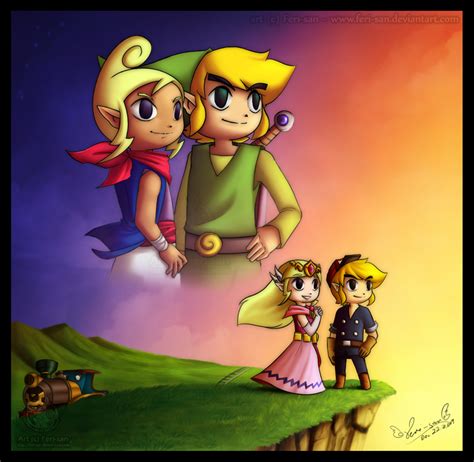 The Legend Of Zelda The Wind Waker And The Legend Of Zelda Spirit