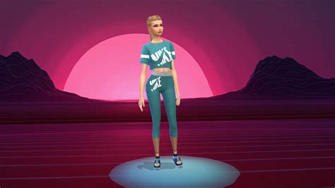 Synthwave Cas Background At The Sims 4 Nexus Mods And Community